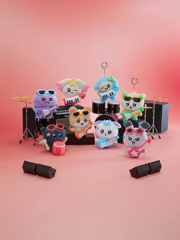 *PRE-ORDER* ATEEZ - [MIGHTEEZ Rock the Stage Pop-Up] Plush Keyring (Rockstar Ver.)