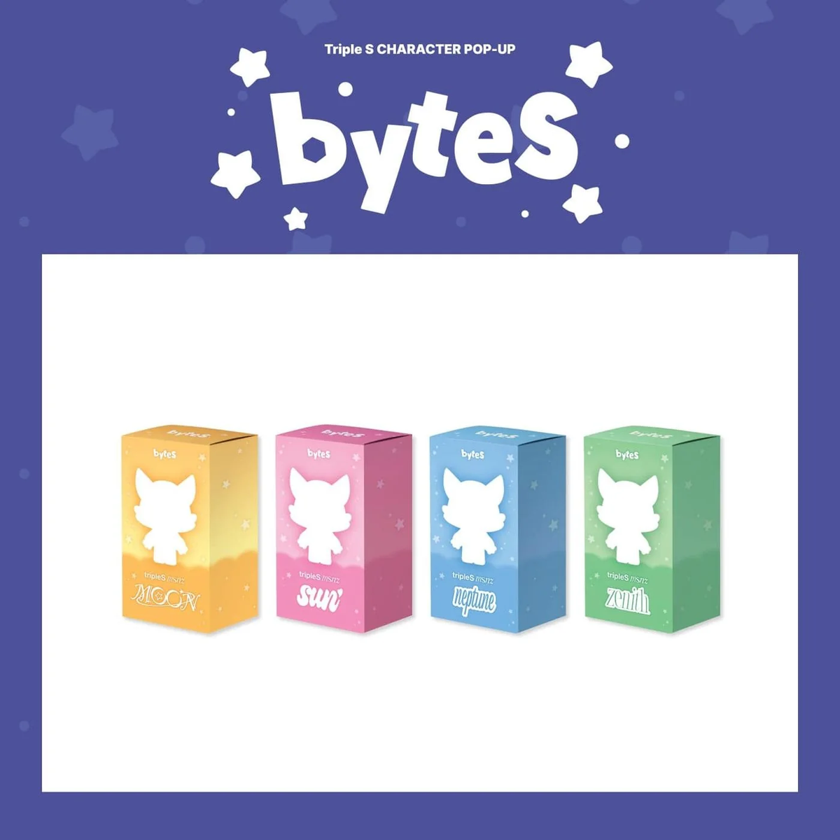 *PRE-ORDER* tripleS - [byteS] Official Character Random Figure