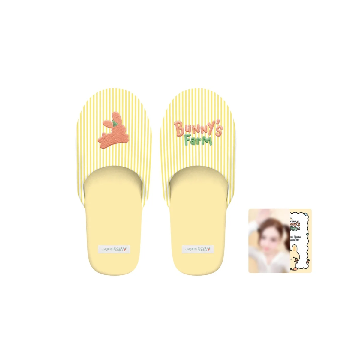 *PRE-ORDER* TWICE NAYEON - [Bunny's Farm | 나연이의 당근농장] Room Slippers