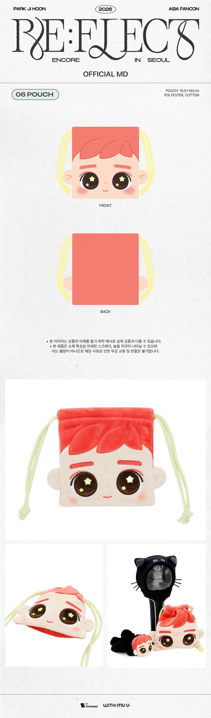 *PRE-ORDER* PARK JIHOON - [RE:FLECT] 2026 ASIA FANCON ENCORE IN SEOUL Pouch
