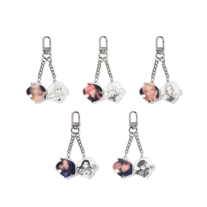 *PRE-ORDER* LE SSERAFIM - [Made My Night] Photo Keyring
