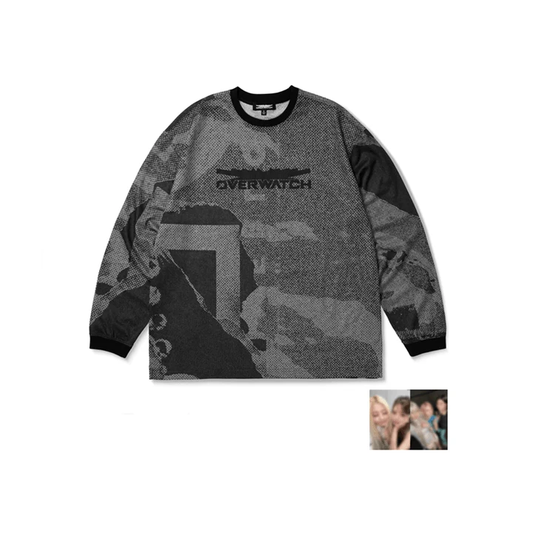 *PRE-ORDER* LE SSERAFIM - [LE SSERAFIM x OVERWATCH] Long Sleeve Jersey