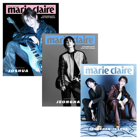 *PRE-ORDER* SEVENTEEN JEONGHAN & JOSHUA - Marie Claire Korea Special Pop Edition