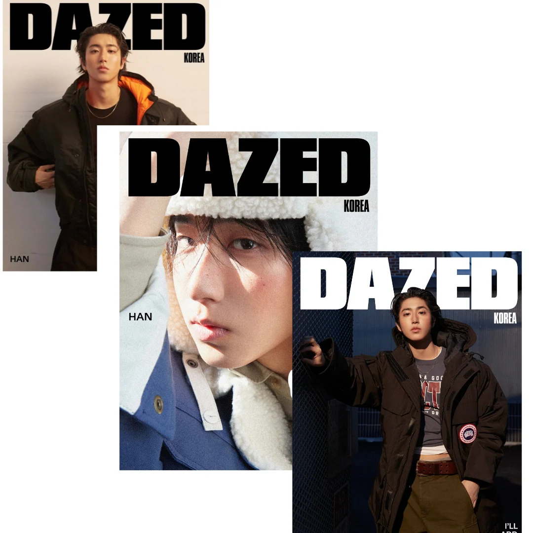 *PRE-ORDER* STRAY KIDS HAN - Dazed & Confused Korea (Winter Edition 2026)