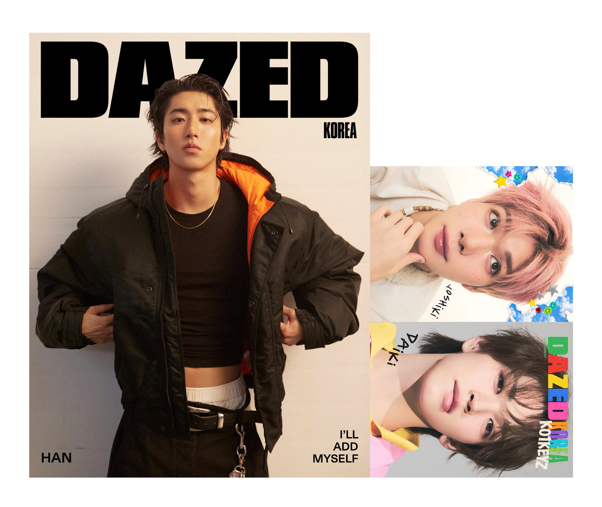 *PRE-ORDER* STRAY KIDS HAN - Dazed & Confused Korea (Winter Edition 2026)