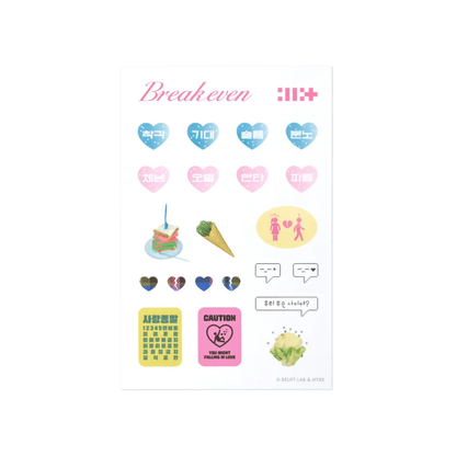 *PRE-ORDER* ILLIT - [BREAK EVEN] Pop-Up Message Sticker Set