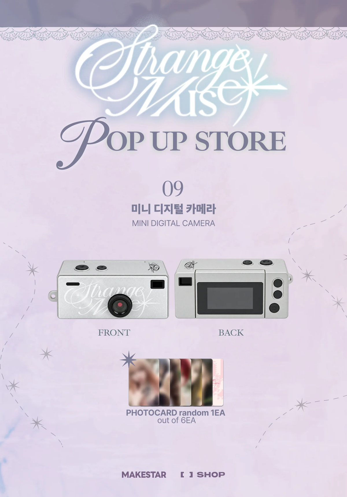 *PRE-ORDER* NMIXX - [Strange Muse] Pop-Up Mini Digital Camera