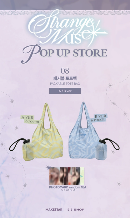 *PRE-ORDER* NMIXX - [Strange Muse] Pop-Up Packable Tote Bag