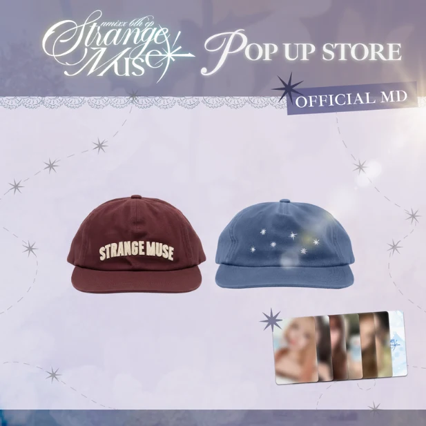 *PRE-ORDER* NMIXX - [Strange Muse] Pop-Up Unstructured Cap