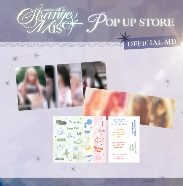 *PRE-ORDER* NMIXX - [Strange Muse] Pop-Up Postcard & Sticker Pack