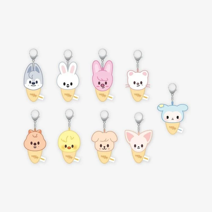 *PRE-ORDER* STRAY KIDS - [THIS & THAT] POP-UP MD SKZOO Ice Cream Plush Keyring