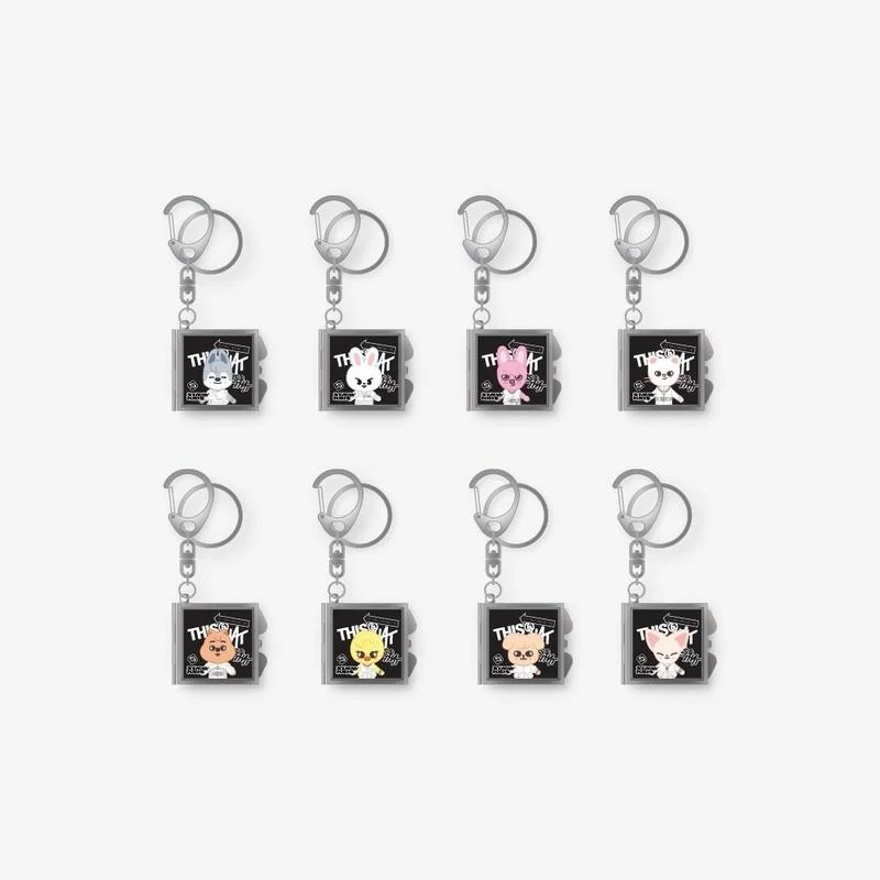 *PRE-ORDER* STRAY KIDS - [THIS & THAT] POP-UP MD SKZOO Mirror Keyring