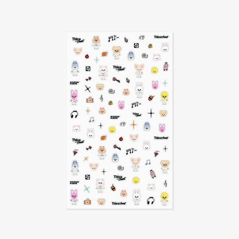 *PRE-ORDER* STRAY KIDS - [THIS & THAT] POP-UP MD SKZOO Micro Sticker