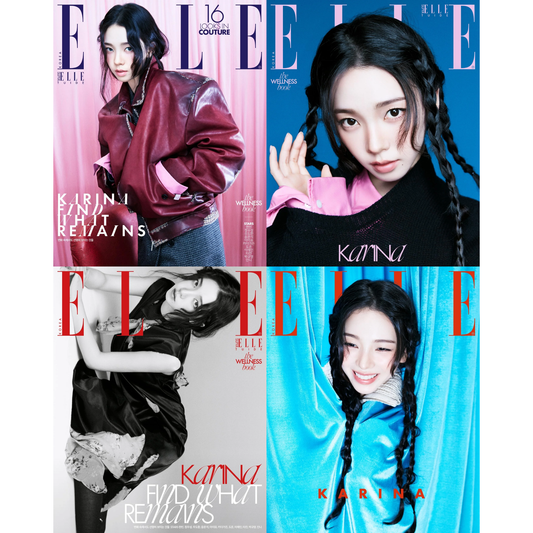 *PRE-ORDER* ELLE KOREA SEPTEMBER 2026 ISSUE (Cover: AESPA KARINA)