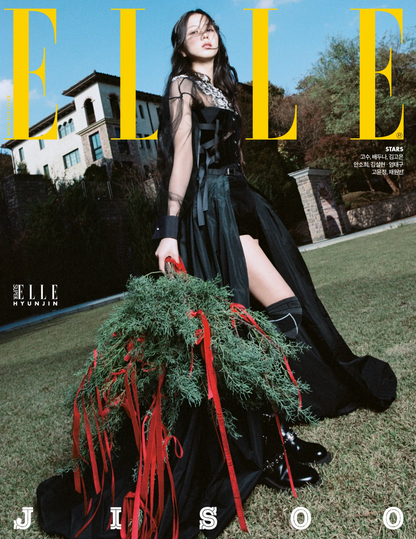 ELLE KOREA MAGAZINE 2024.12 (COVER: BLACKPINK JISOO FEAT. SKZ HYUNJIN)