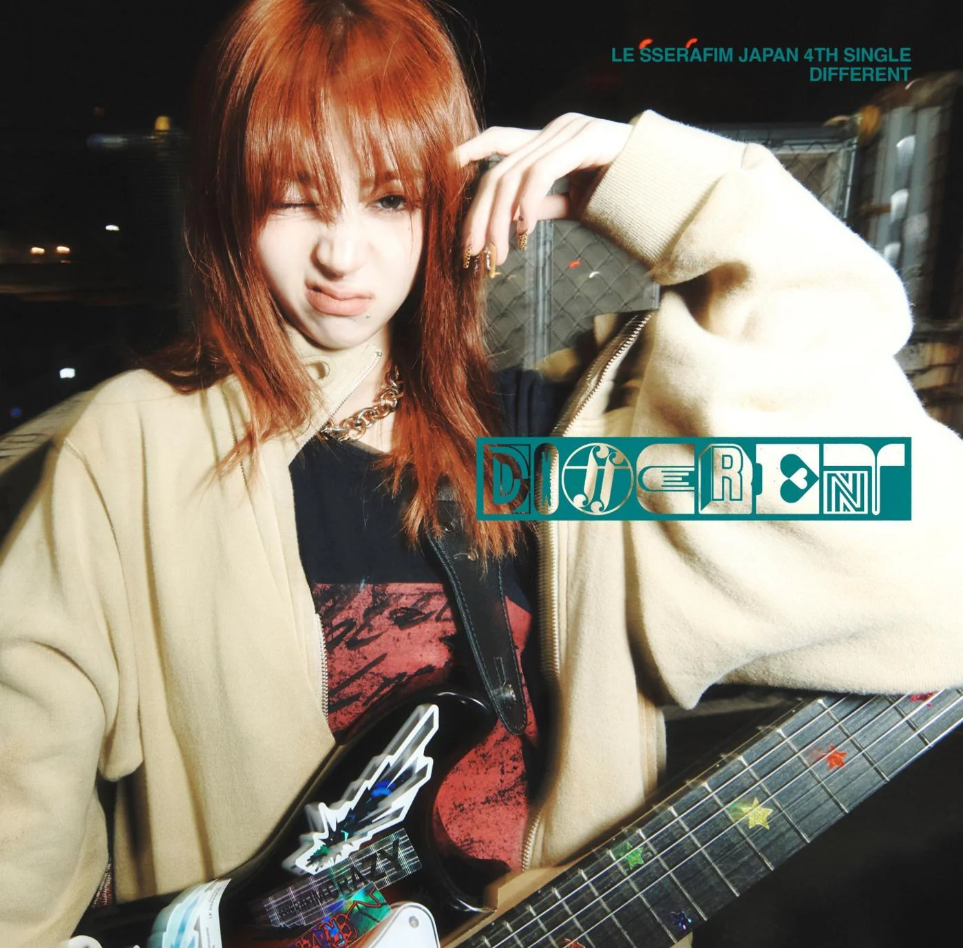 *PRE-ORDER* LE SSERAFIM - DIFFERENT (4th Japanese Single Album) + POB