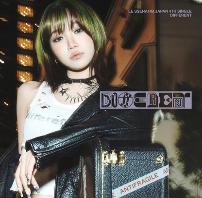 *PRE-ORDER* LE SSERAFIM - DIFFERENT (4th Japanese Single Album) + POB