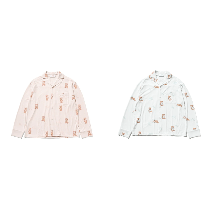 *PRE-ORDER* BTS JIN - GELATO PIQUE MEETS JIN BEAR PATTERN SHIRT