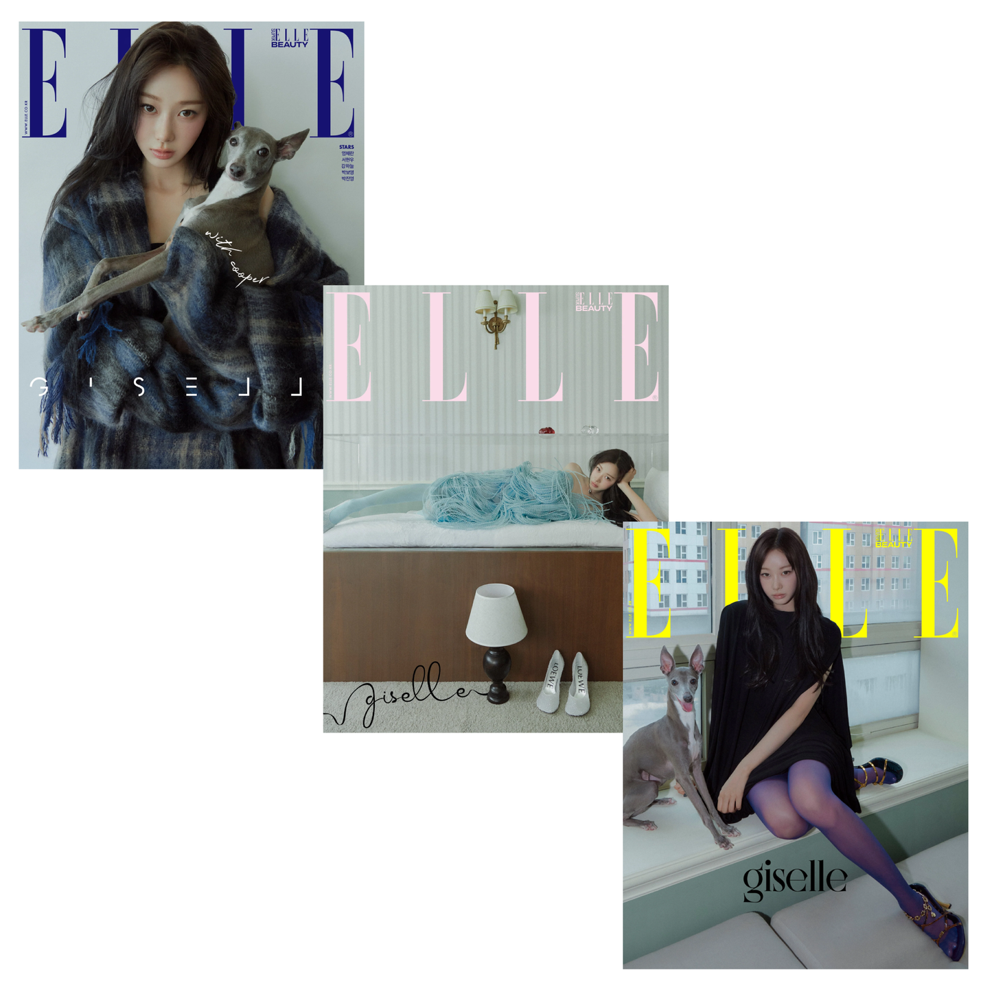 *PRE-ORDER* ELLE KOREA AUGUST 2025 ISSUE (Cover: aespa Giselle)