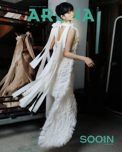 *PRE-ORDER* ARENA HOMME KOREA FEBRUARY 2026 ISSUE (Cover: MEOVV SOOIN)