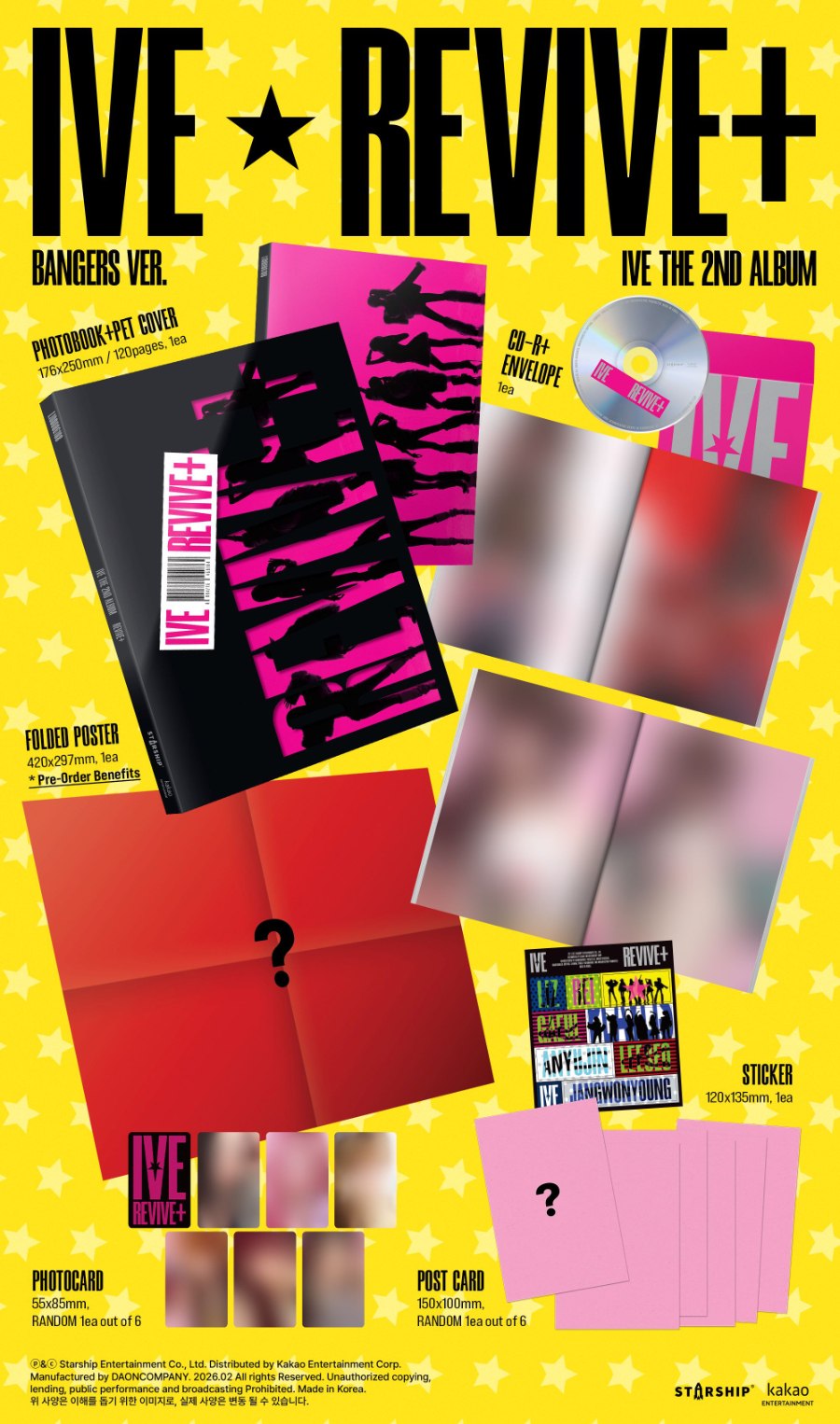 BBANGYA | IVE - REVIVE+ (2nd Studio Album) [BANGERS/CHALLENGERS Ver.]