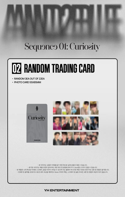 *PRE-ORDER* AND2BLE - [SEQUENCE 01: CURIOSITY POP UP OFFICIAL MD] Random Trading Card