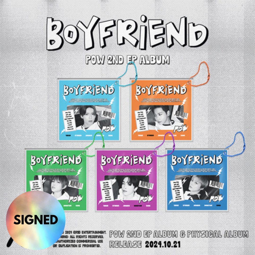 [SIGNED] POW - Boyfriend