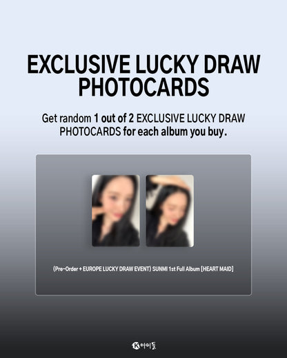 [LUCKY DRAW] SUNMI - Heart Maid (1st Full Album)