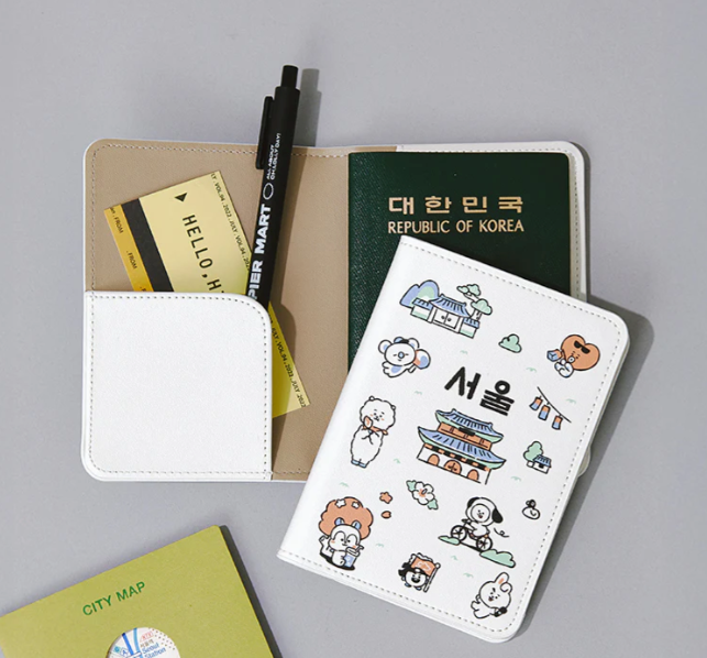 BT21 - Seoul Edition Passport Case
