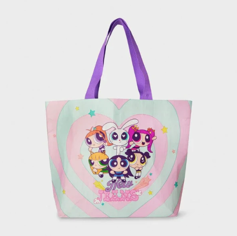 NEWJEANS - NJ X Powerpuff Girls Reusable Bag