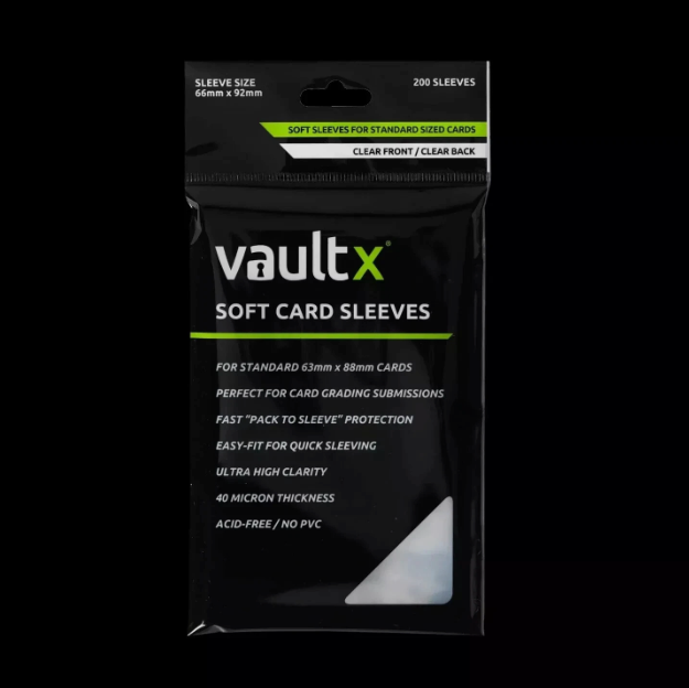 VaultX - Photocard Soft Sleeves 200 Pack [63x88mm]