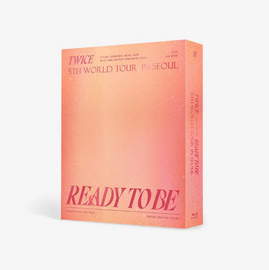 TWICE - 5th World Tour 'READY TO BE' in Seoul [Blu-Ray Ver.]