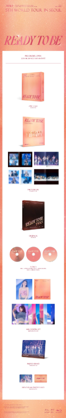 TWICE - 5th World Tour 'READY TO BE' in Seoul [Blu-Ray Ver.]