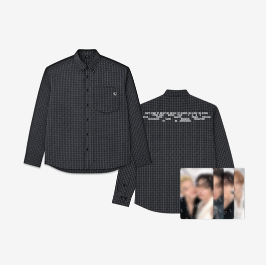 *PRE-ORDER* STRAY KIDS - [Run It MD] Check Shirt