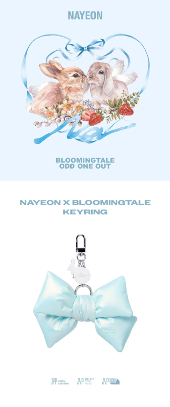 TWICE NAYEON - Na Official Merch MD Bloomingtale x Odd One Out Keyring