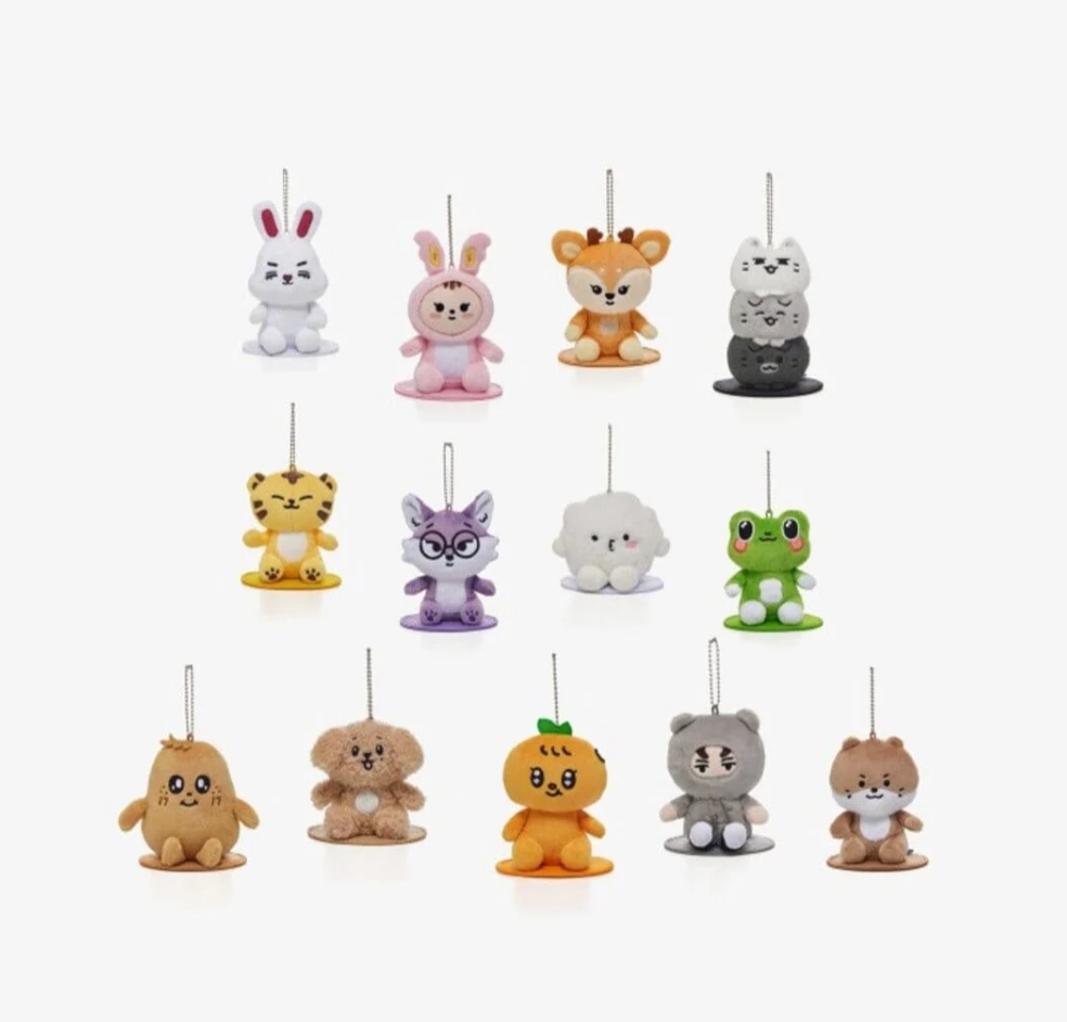 SEVENTEEN - [Miniteen Official MD] Magnet Plush Keyring