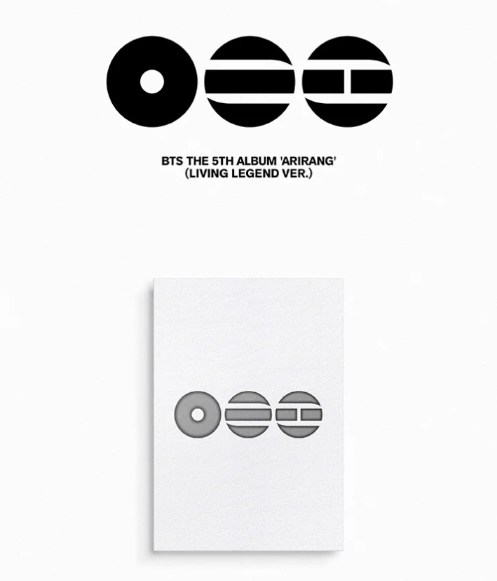 *PRE-ORDER* BTS - ARIRANG (5th Studio Album) [Living Legend Ver.] + POB Option