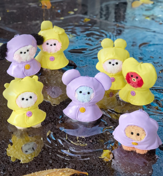 BTS - BT21 Mini Minini Rainy Day Plush Keyring