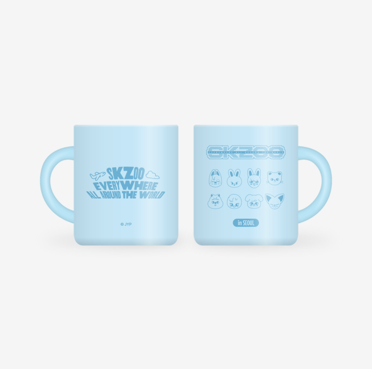 *PRE-ORDER* STRAY KIDS - [SKZOO Everywhere All Around The World MD] SKZOO City Mug Seoul Ver.