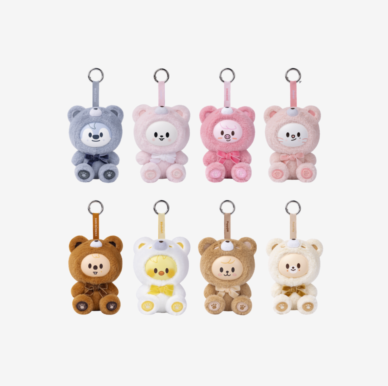 *PRE-ORDER* STRAY KIDS - [SKZOO Everywhere All Around The World MD] SKZOO Secret Keyring Toy Ver.