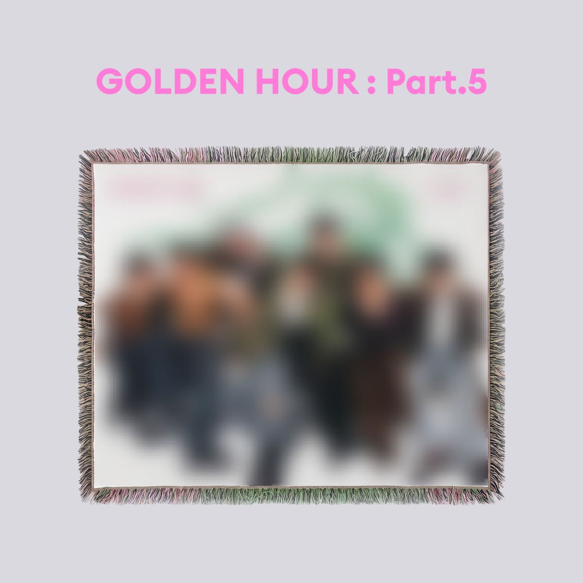 *PRE-ORDER* ATEEZ - [GOLDEN HOUR: PART 5 MD] Woven Throw