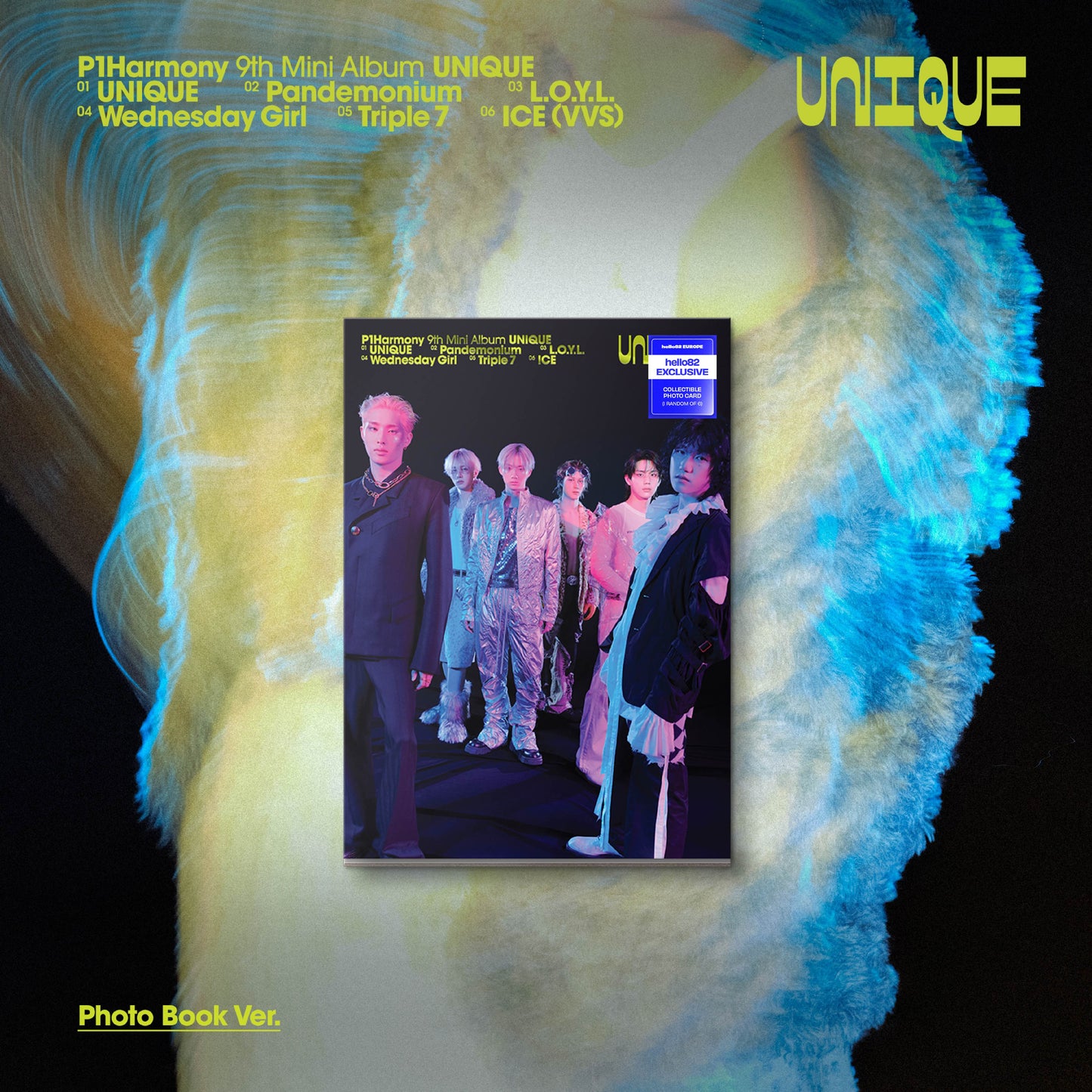 P1HARMONY - Unique (Photobook Ver.) [Europe Pop-Up Exclusive]