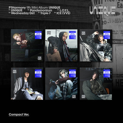 P1HARMONY - Unique (Member Compact Ver.) [Europe Pop-Up Exclusive]