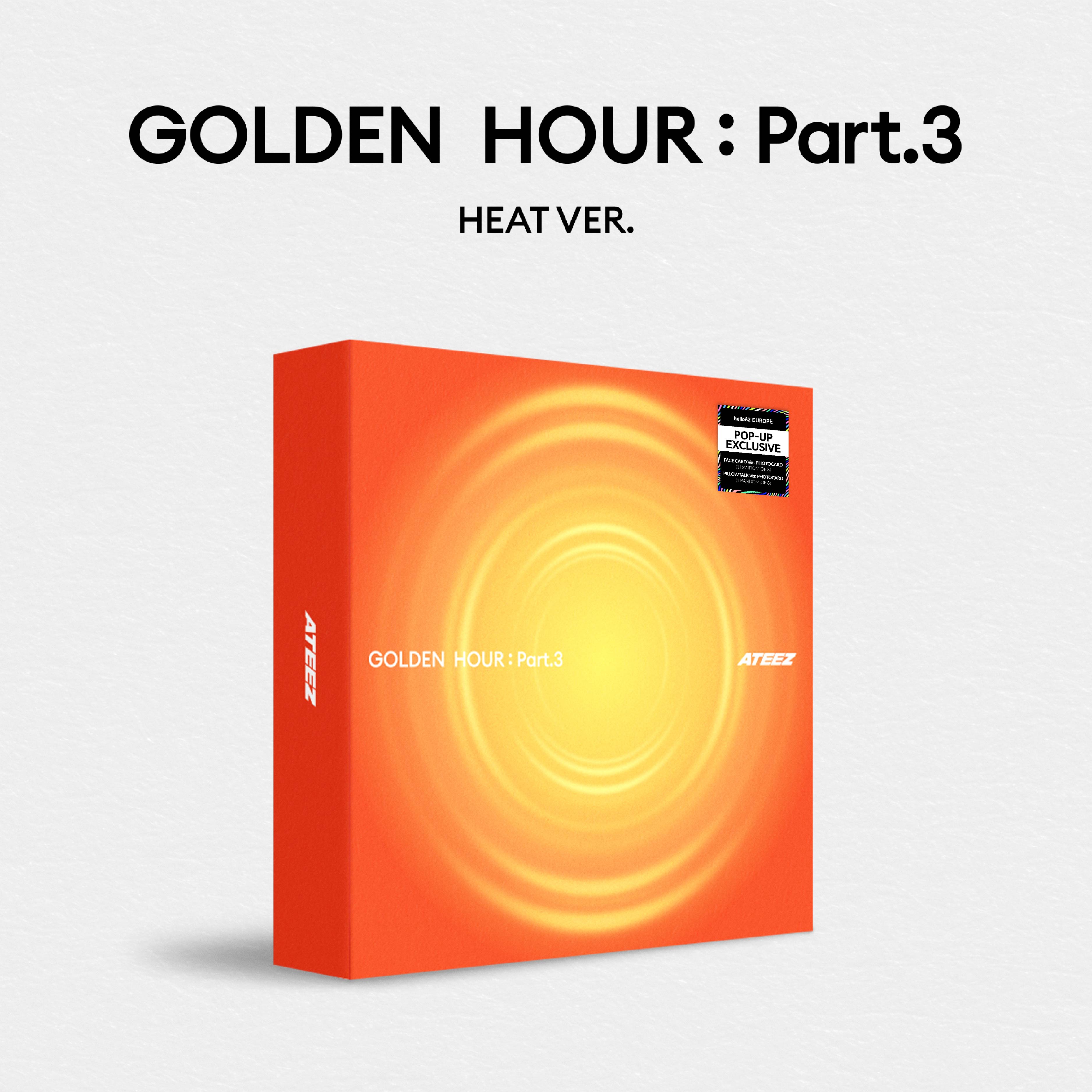 BBANGYA | ATEEZ - Golden Hour : Pt.3 [hello82 Europe Exclusive]