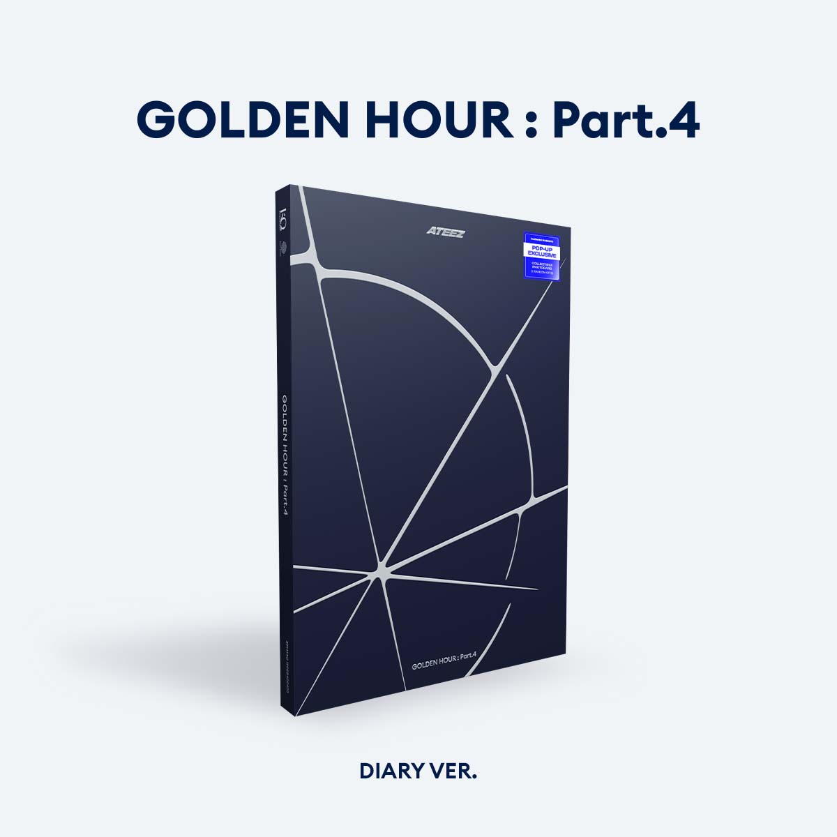ATEEZ - Golden Hour Pt. 4 (13th Mini Album) [Hello82 Europe Pop-Up Exclusive]