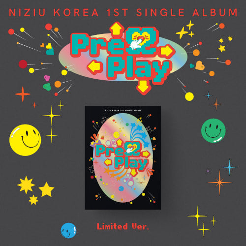 NiziU - Press Play (1st Korean Single Album) [Limited Ver.]
