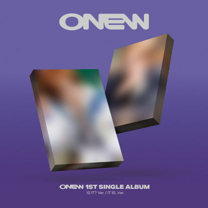 *PRE-ORDER* ONEW - Delusion [Photobook Ver.]