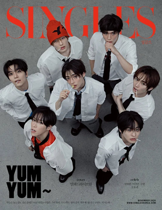 *PRE-ORDER* ALPHA DRIVE ONE - Singles Magazine Korea [November 2026]