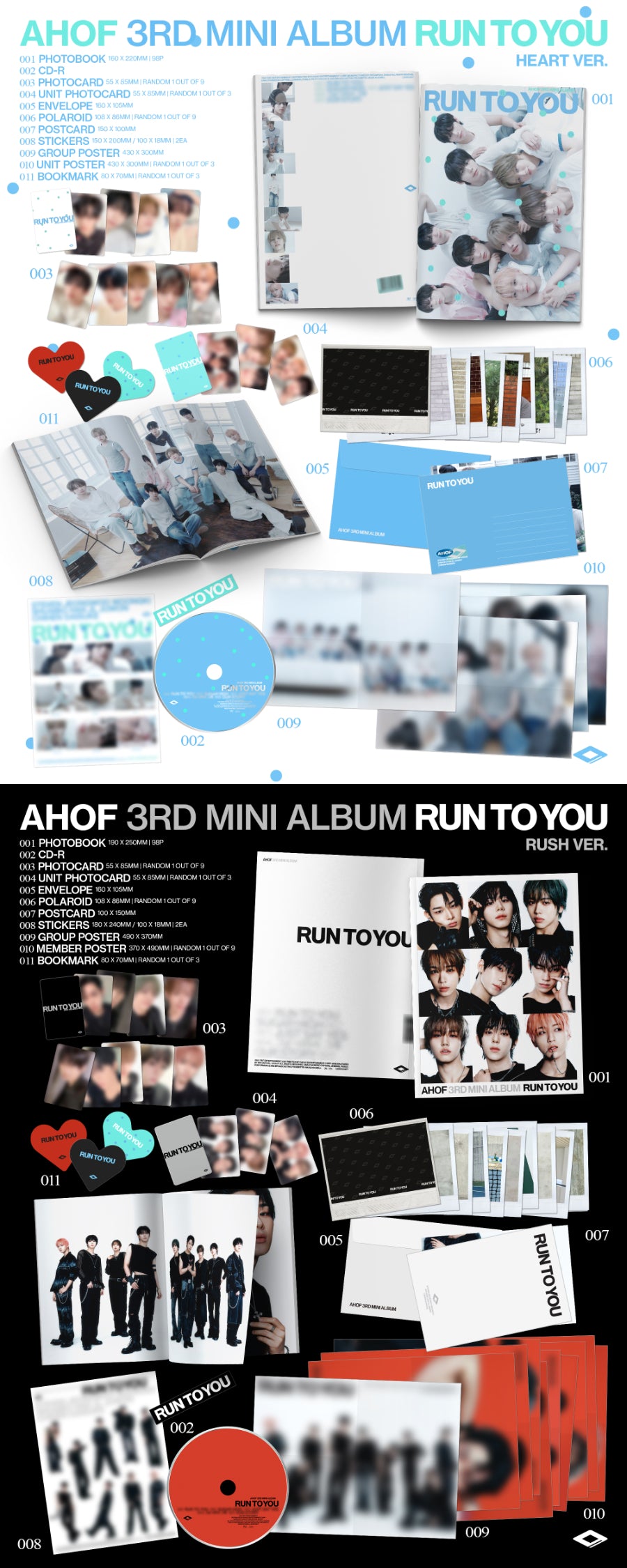 *PRE-ORDER* AHOF - Run To You [Photobook Ver.]