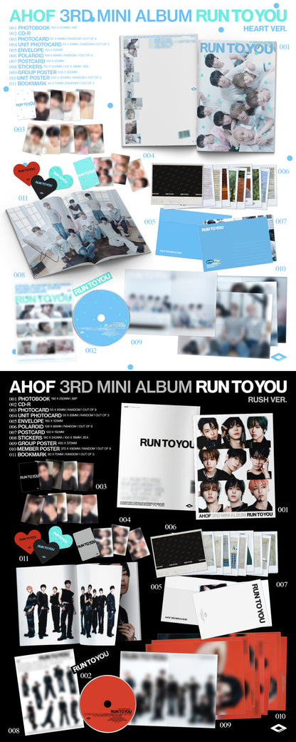*PRE-ORDER* AHOF - Run To You [Photobook Ver.]